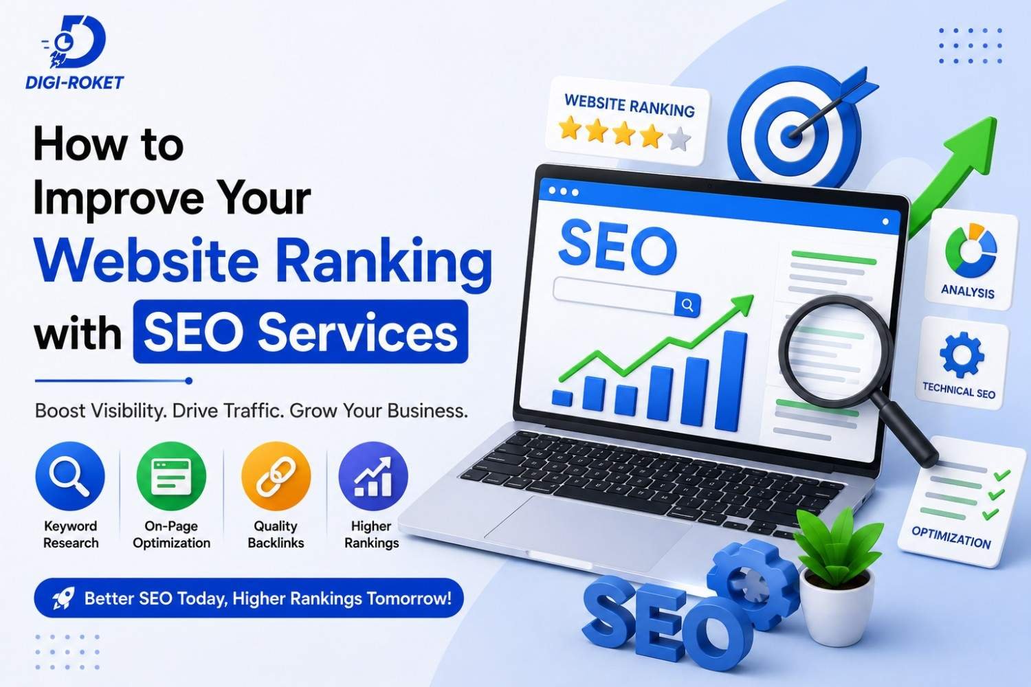 You are currently viewing How to Improve Your Website Ranking with SEO Services