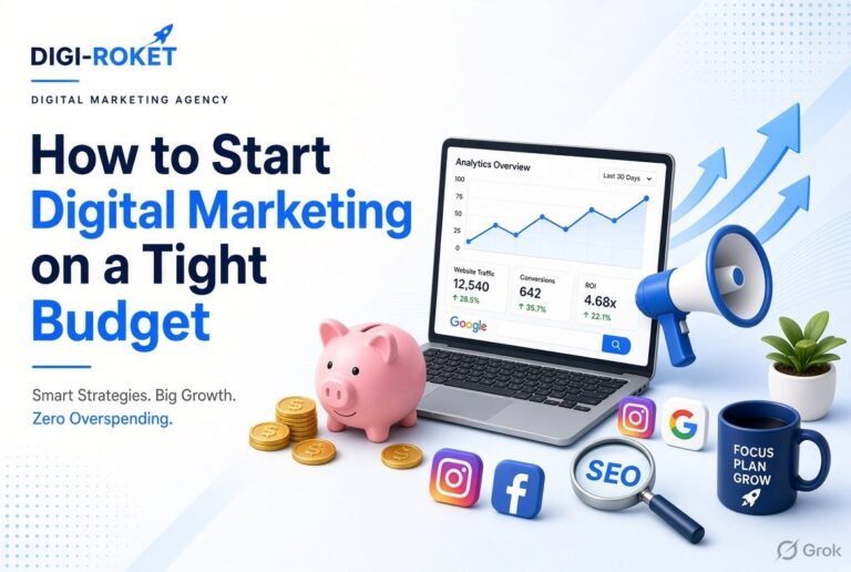 Read more about the article How to Start Digital Marketing on a Tight Budget