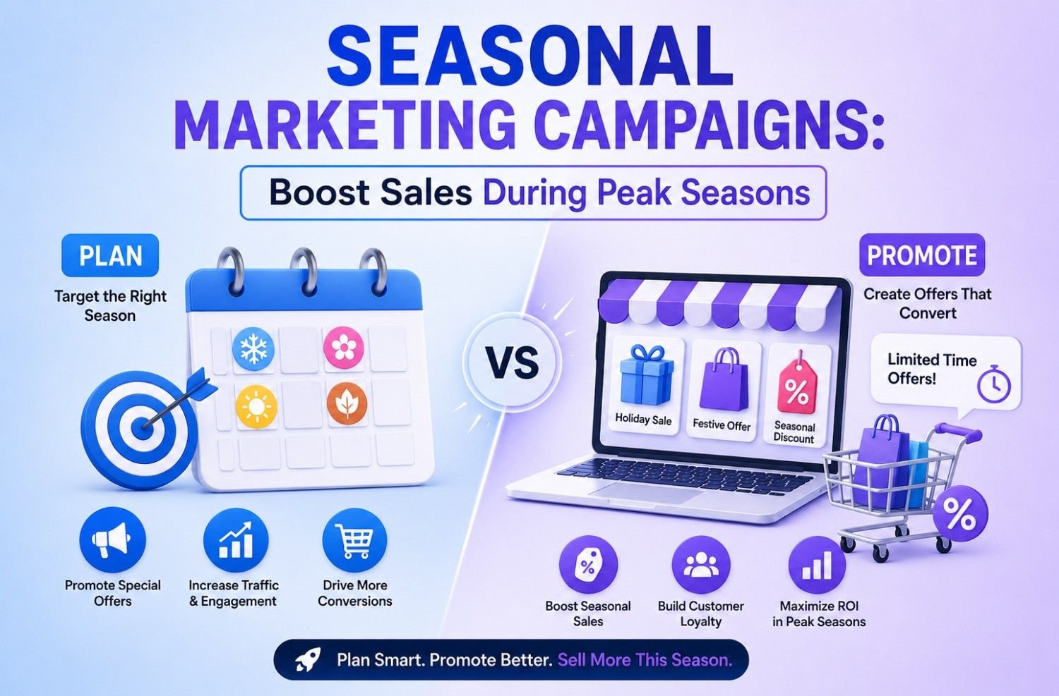 You are currently viewing Seasonal Marketing Campaigns: Boost Sales During Peak Seasons