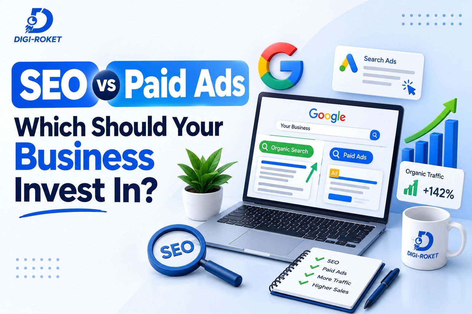 You are currently viewing SEO vs Paid Ads: Which Should Your Business Invest In